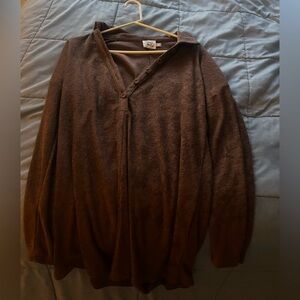 Princess Polly Brown Sweater Romper